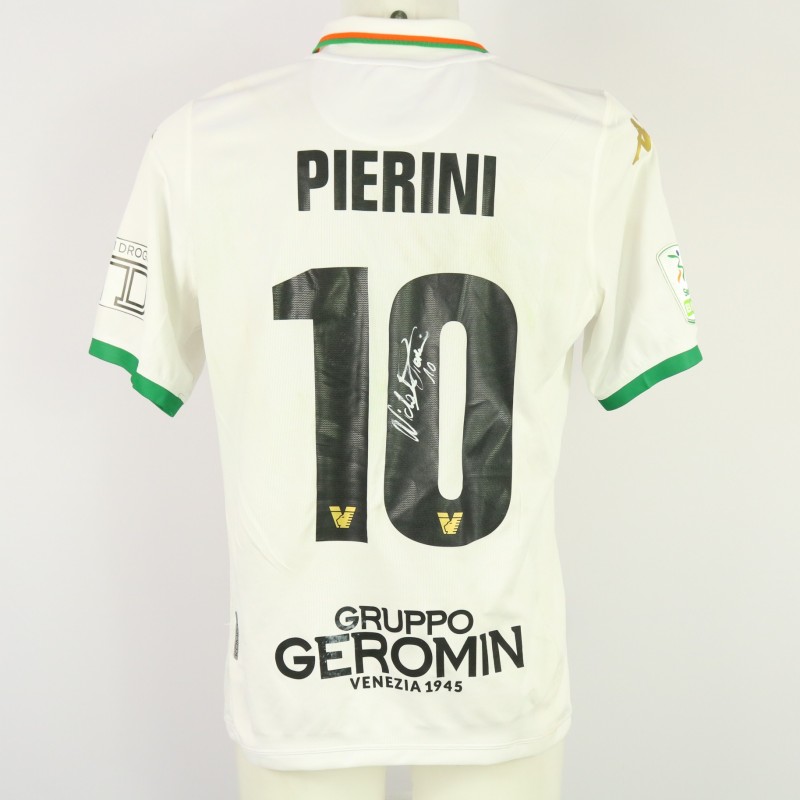 Maglia Pierini unwashed Venezia vs Feralpisalò 2024 "Team E1 Drogba" - Autografata