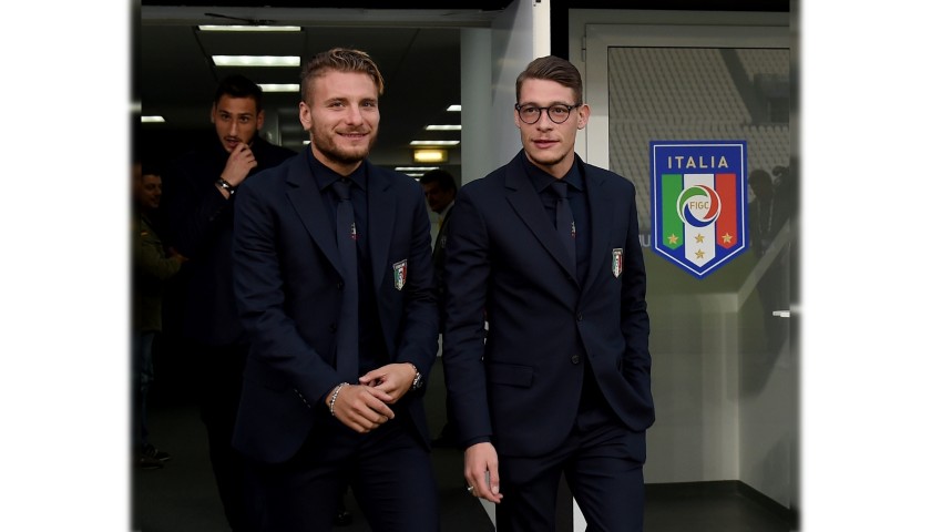 Ciro Immobile's Italy National Football Team Shirt by Ermanno Scervino