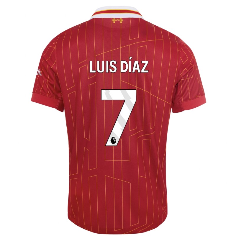 Luis Díaz Collezione 'Futuremakers x Liverpool FC' - Maglia indossata durante la partita