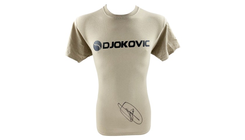 Novak Djokovic's Signed Tennis Shirt