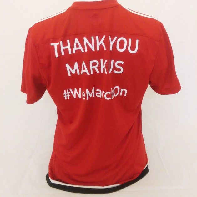 ‘Thank You Markus’ Adidas Training T-shirt, worn by Kelvin Davis