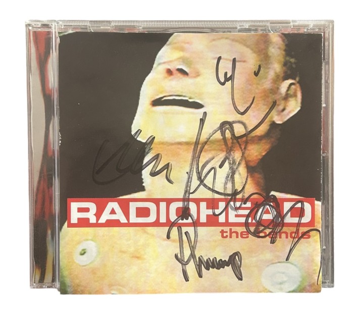 Radiohead Signed The Bends CD