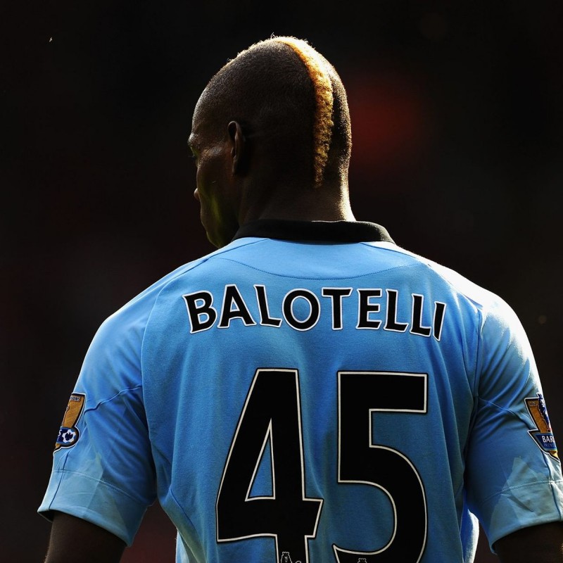 Balotelli's Manchester City Match Shirt, 2012/13
