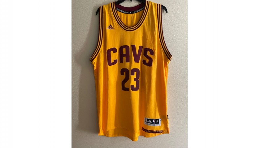 LeBron's Official Cleveland Caveliers Signed Shirt