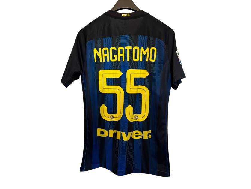 Nagatomo's Inter Issued Shirt, 2016/17