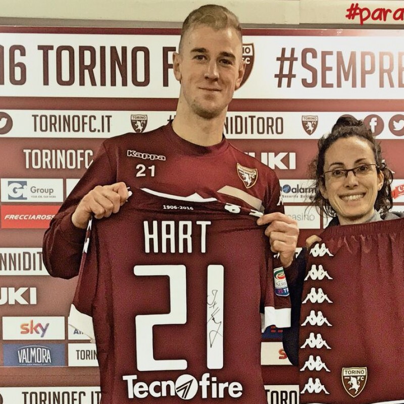 Hart Match Issued/Worn Shorts, Serie A 2016/17 - Signed