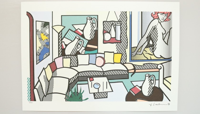 Roy Lichtenstein Signed Offset Lithograph