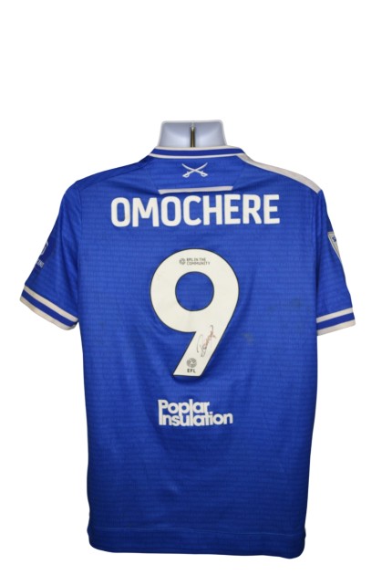 Omochere's Bristol Rovers EFL Sky Bet League One Signed Match Worn Shirt, vs Leyton Orient