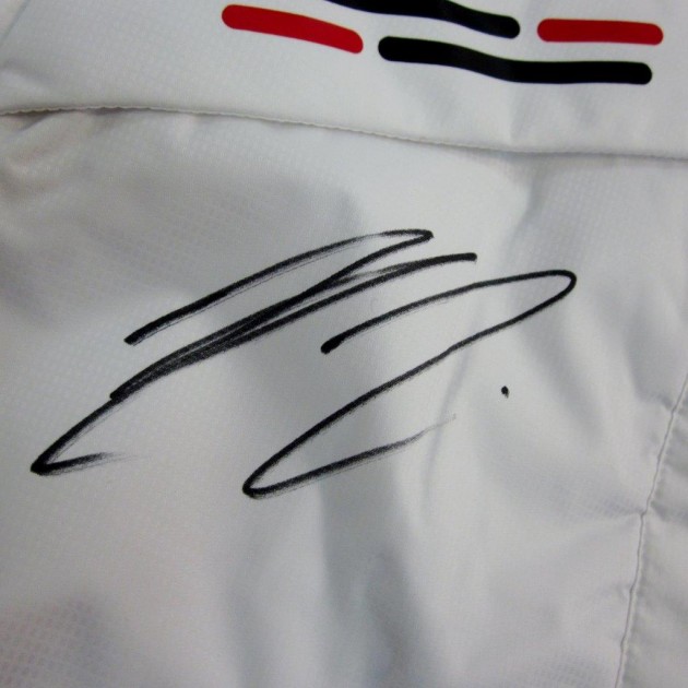 Ferrari anorak signed by Raikkonen