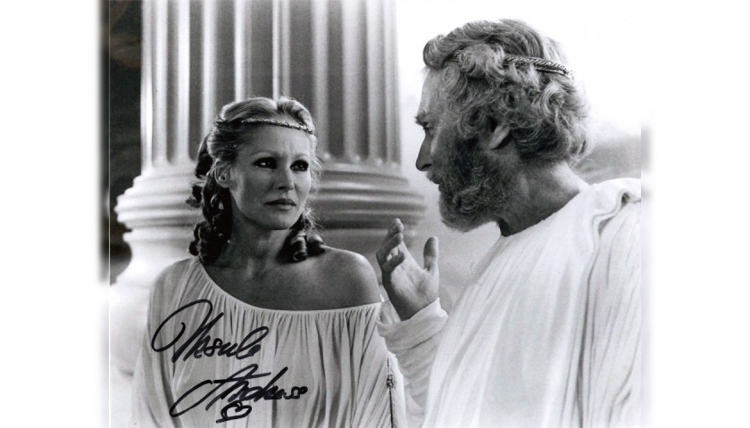 Ursula Andress Signed Photograph - Clash of the Titans