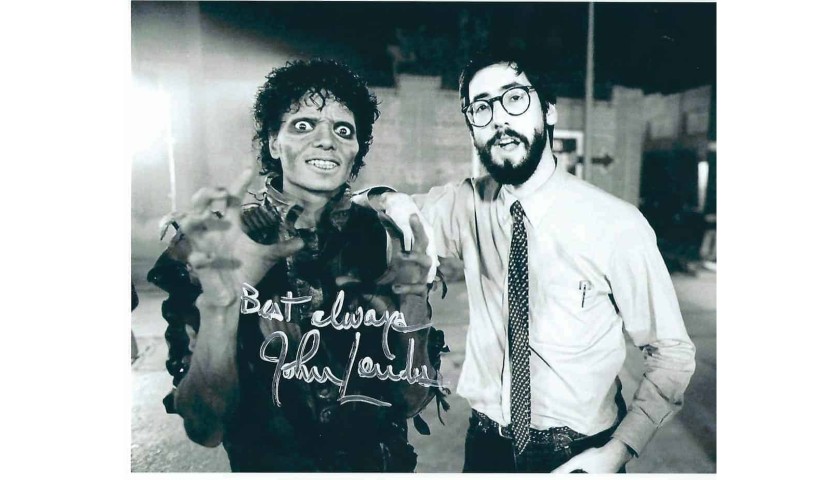 "Thriller" Photograph Signed by John Landis