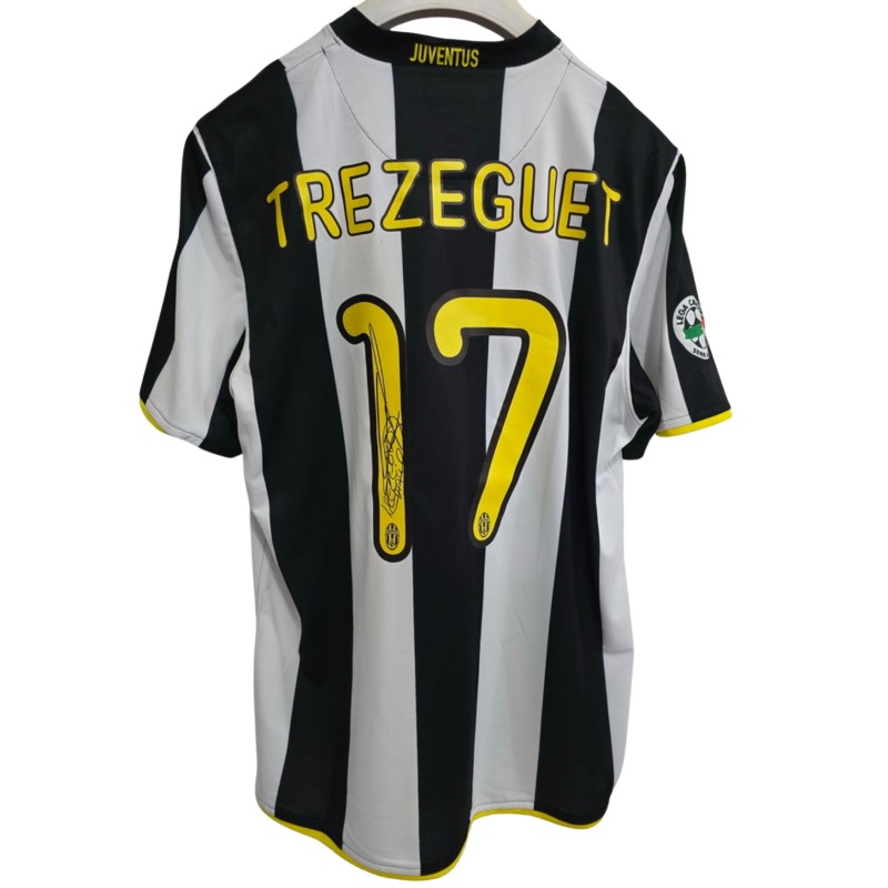 Trezeguet's Juventus Signed Official Shirt, 2008/09