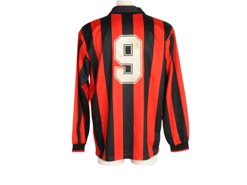 Van Basten's Milan Match-Worn Shirt, 1990/91