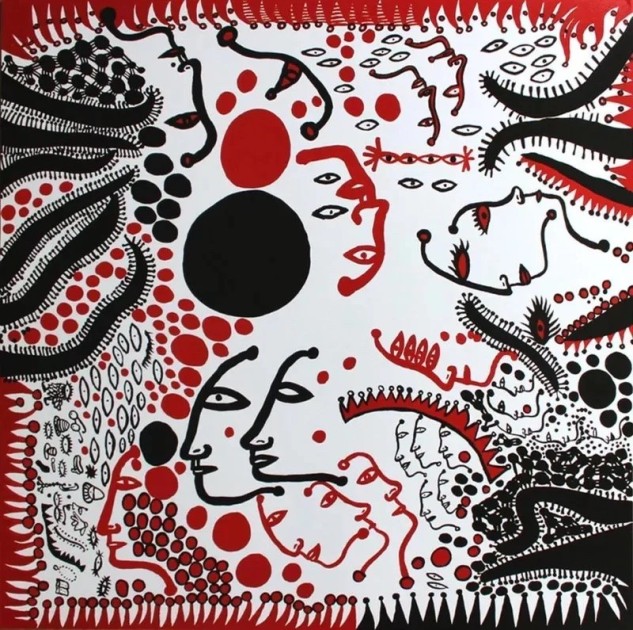 "I Want To Sing My Heart Out In Praise Of Life" by Yayoi Kusama