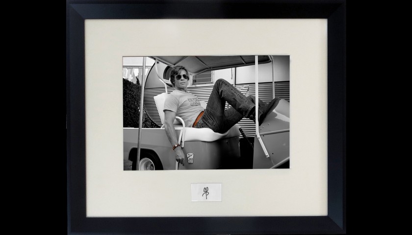 Brad Pitt 'Once Upon a Time in Hollywood' Signed Print