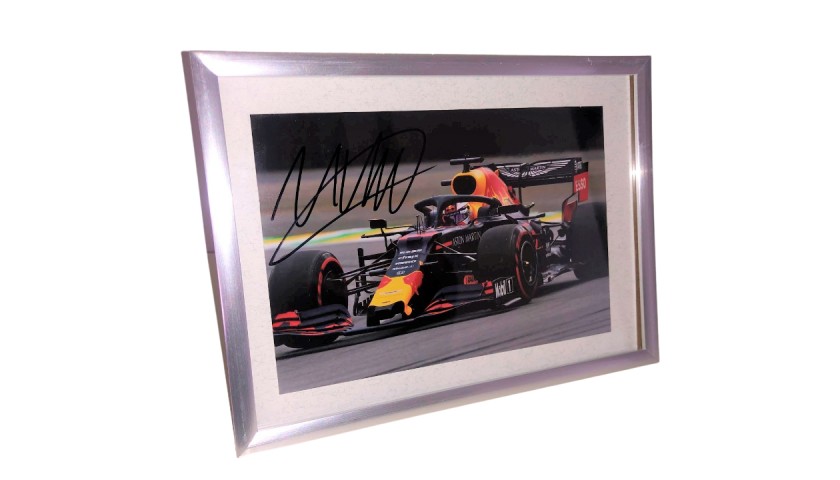 Max Verstappen Signed Photograph 