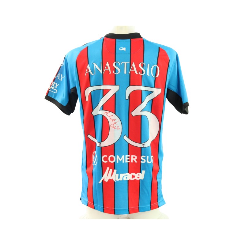 Anastasio's Catania vs Foggia Signed Unwashed Shirt, 2025