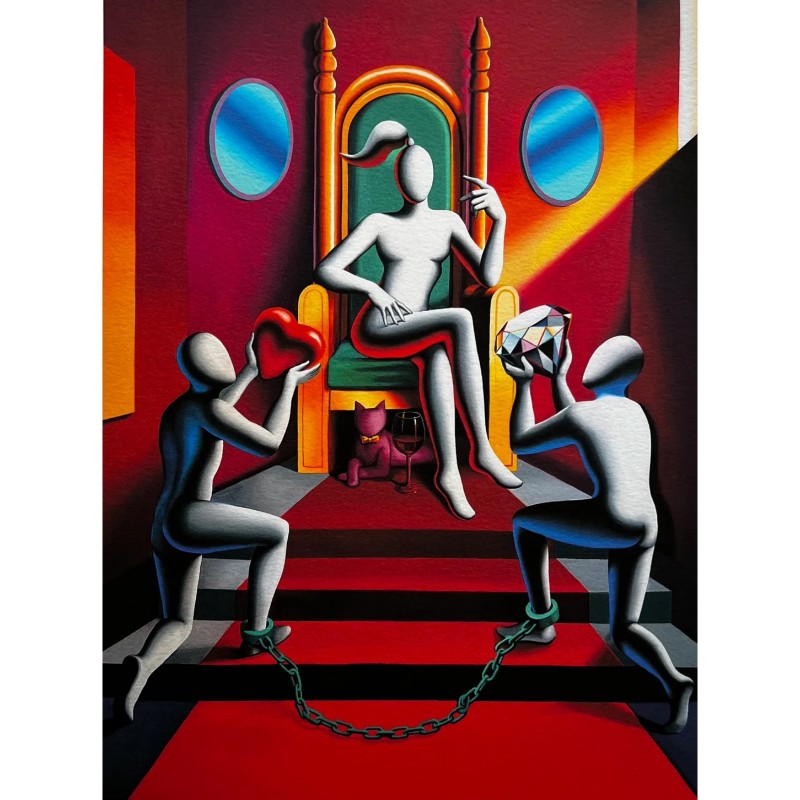 "Desire and persuasion" by Mark Kostabi