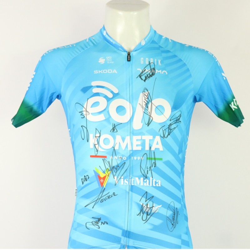 Official Eolo Kometa 2023 Jersey - Autographed by the team