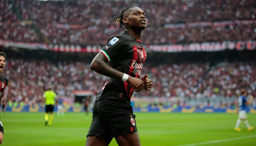 Maglia Leao Milan, garaa 2022/23 - Autografata