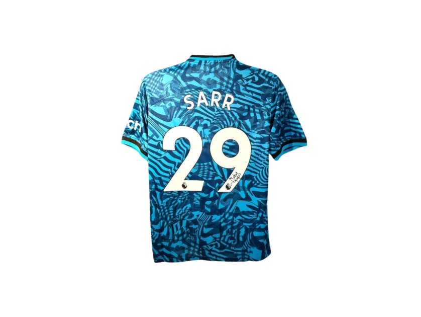 Pape Sarr's Tottenham FC 2022/23 Signed Replica Third Shirt