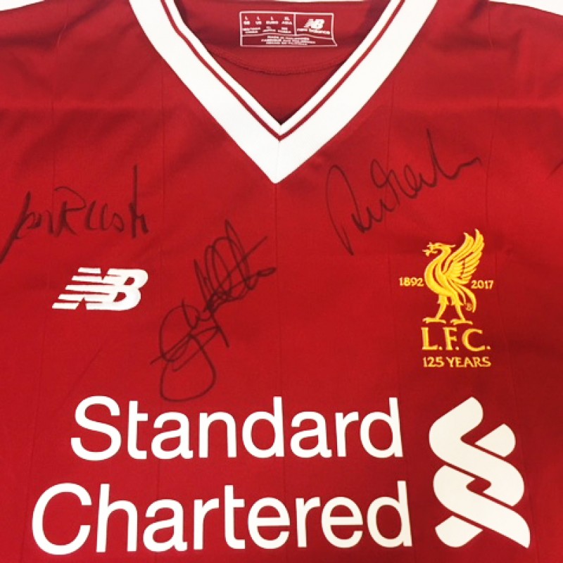LFC Ambassadors Fowler, Rush & McAllister Signed Shirt
