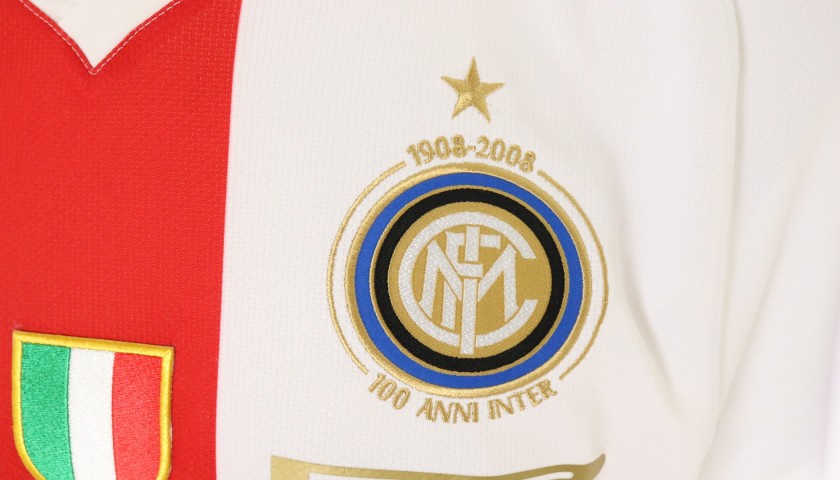 Maglia Authentic Materazzi Inter, 2007/08 - Celebrativa Centenario ...