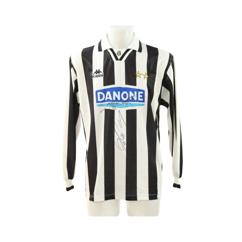 Juventus Official Shirt, 1994/95 - Signed by Alessio Tacchinardi and Moreno Torricelli