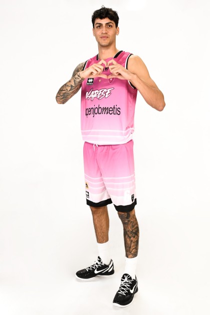Ulaneo Pallacanestro Varese vs Derthona Basket 2023 kit - worn and autographed