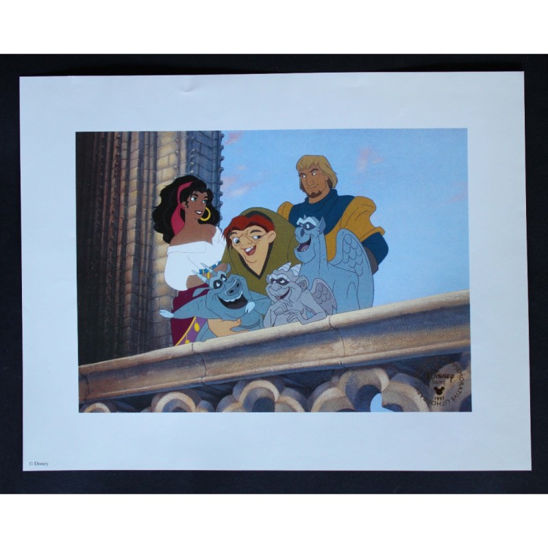 The Hunchback of Notre Dame – Disney Original Lithograph