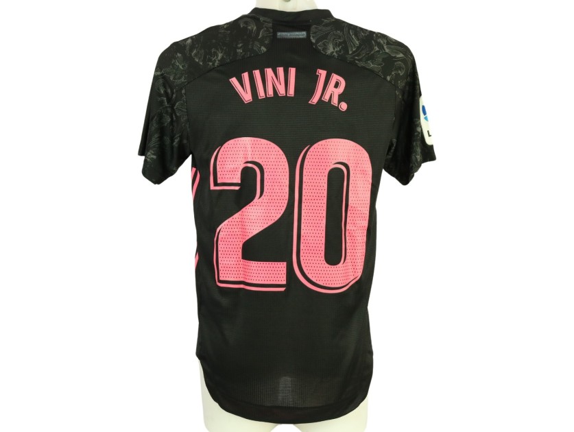 Vinicius Junior's Real Madrid Issued Shirt, 2020/21