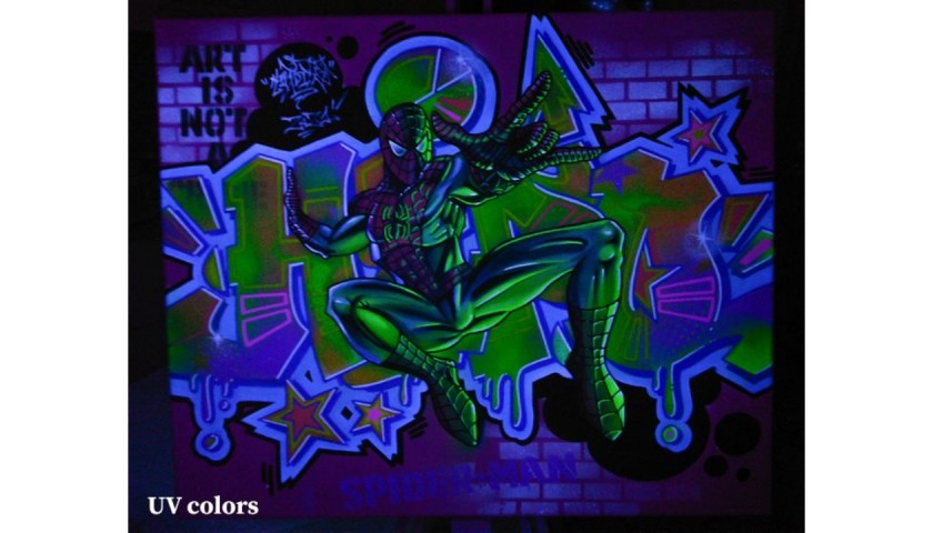 Graffiti Spiderman by Hipo