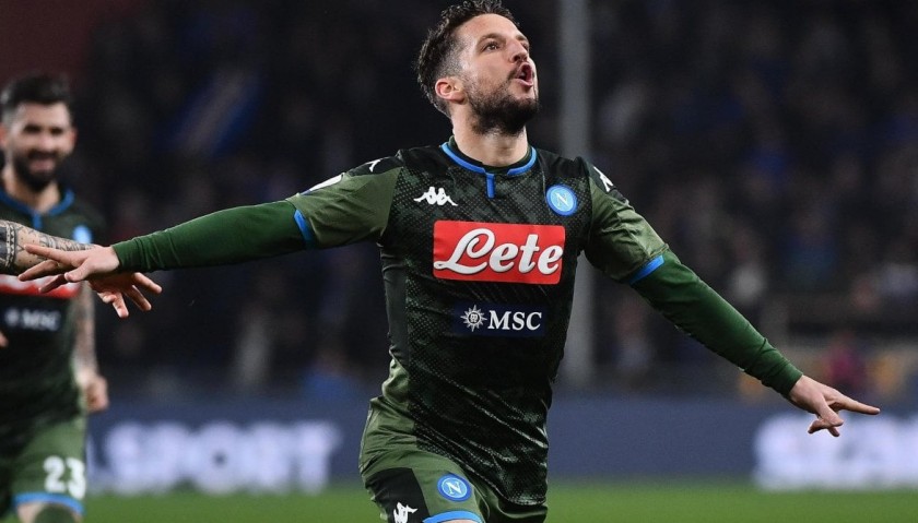 Mertens' Official Napoli Signed Shirt, 2019/20 
