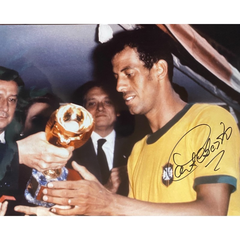 Carlos Alberto Torres' Brazil Signed Picture