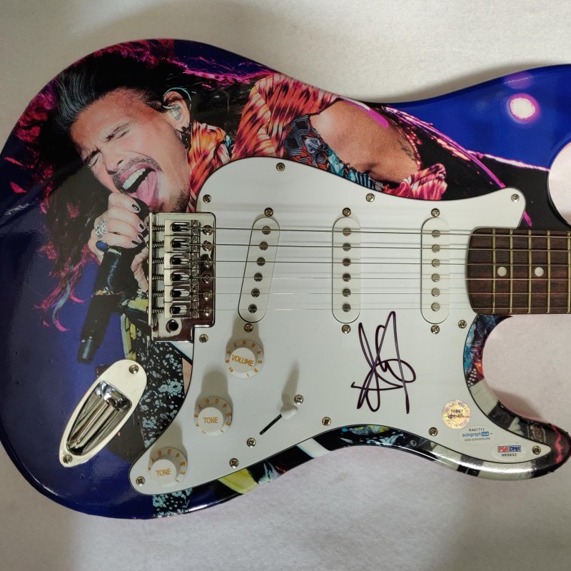 Aerosmith's Steven Tyler Autographed Electric Guitar