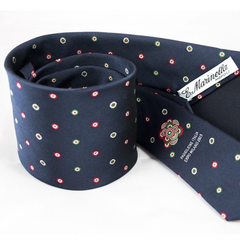 Expo tie realized by Marinella