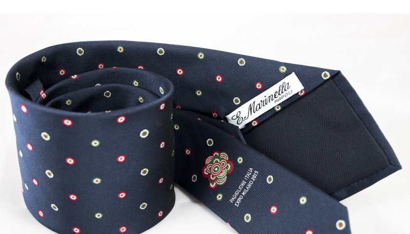 Expo tie realized by Marinella