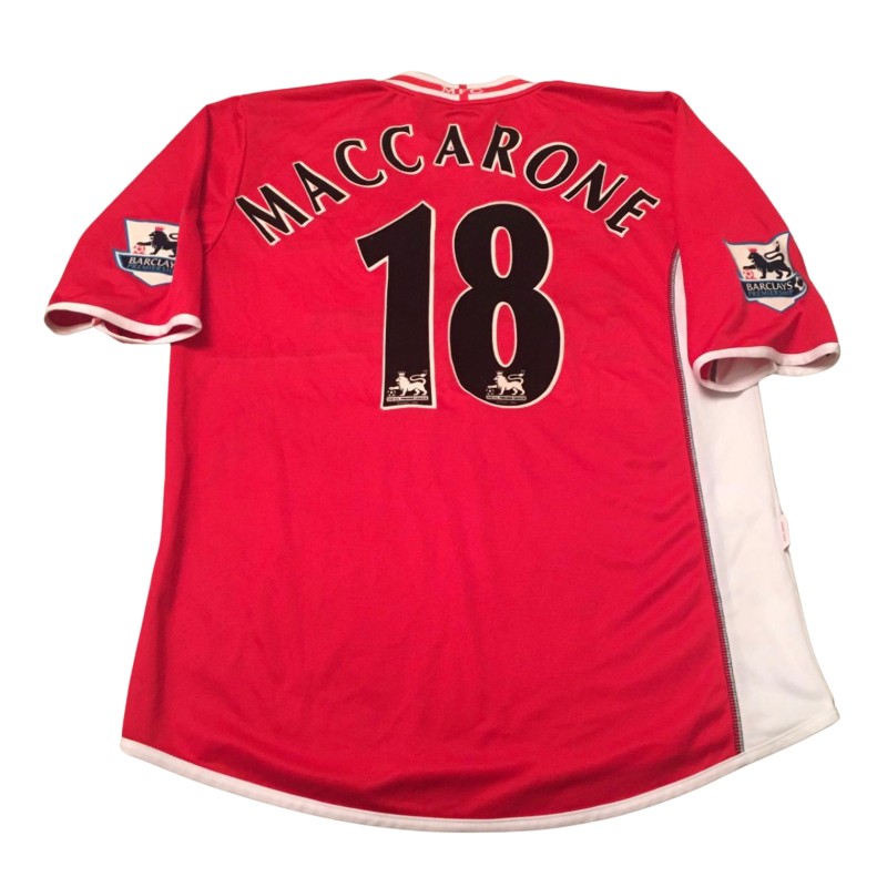Maccarone's Middelsbrough Match-Worn Shirt, 2005/06