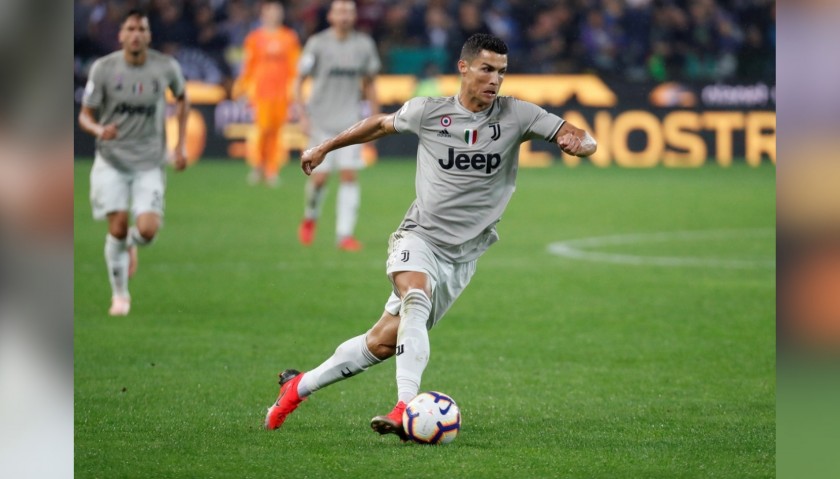 Ronaldo's Juventus Match Shirt, Serie A 2018/19