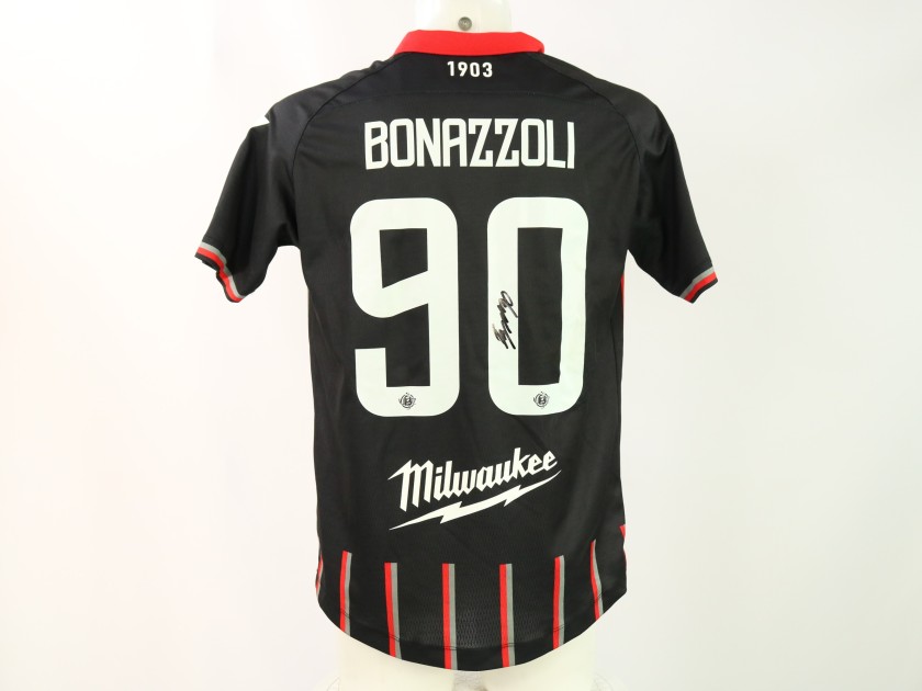 Bonazzoli's Signed Unwashed Shirt, Sudtirol vs Cremonese 2024