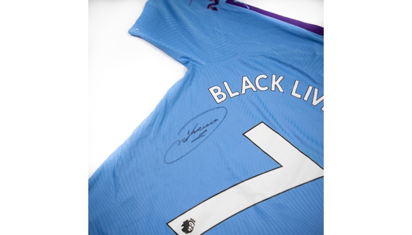 Win a Match-Issued Shirt Signed by Raheem Sterling