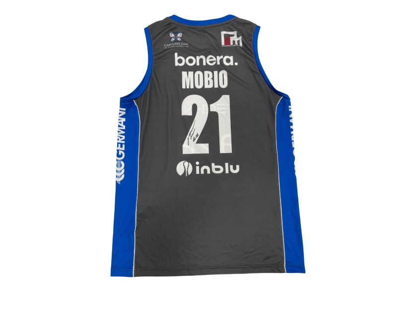 Completo Mobio Unwashed Germani Brescia vs Olimpia Milano, Coppa Italia 2025 - Autografato