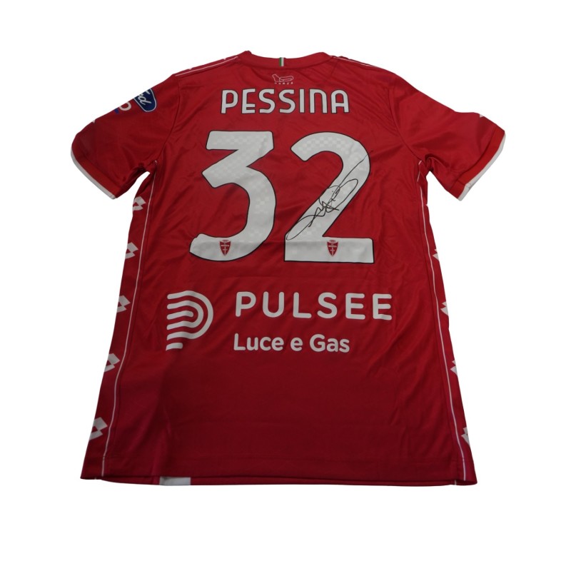 Pessina Official Monza Signed Shirt, 2024/25