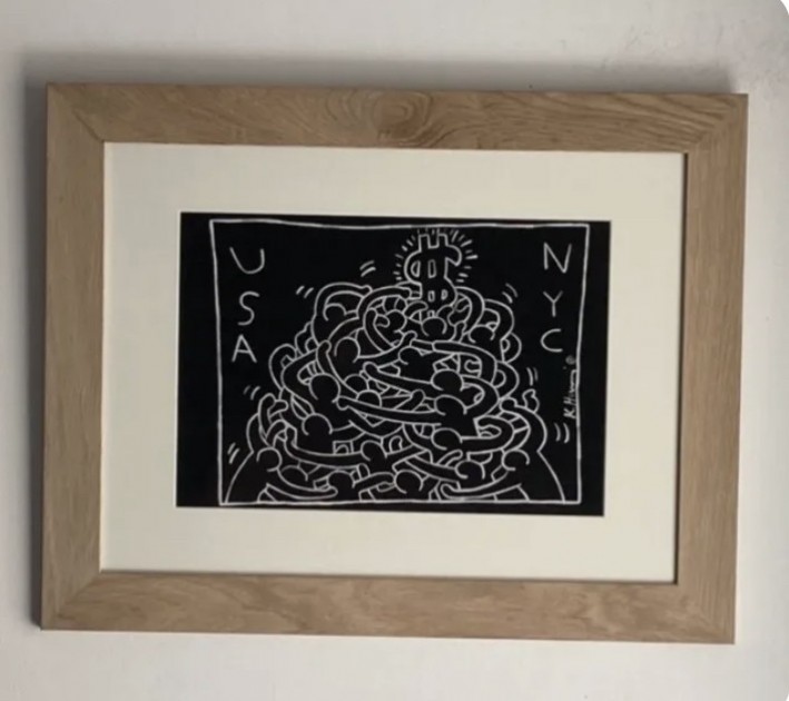 Keith Haring Drawing