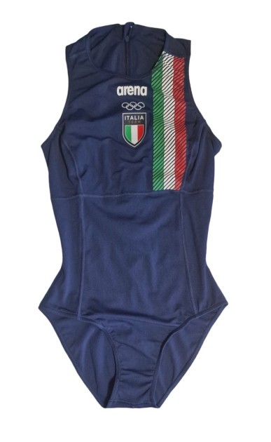 Paris 2024 Olympics - EA7 Italy Swimsuit by Giuditta Galardi