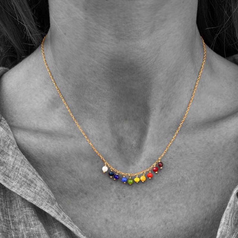 Rainbow Necklace by Labourè