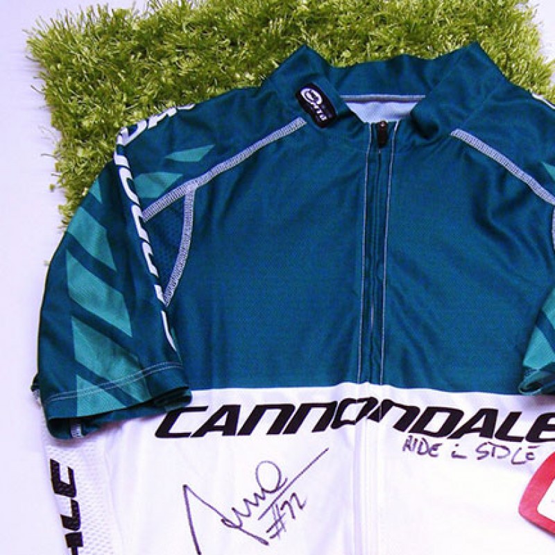 La maglia di Fontana, campionato nazionale di crosscountry 2013 - firmata