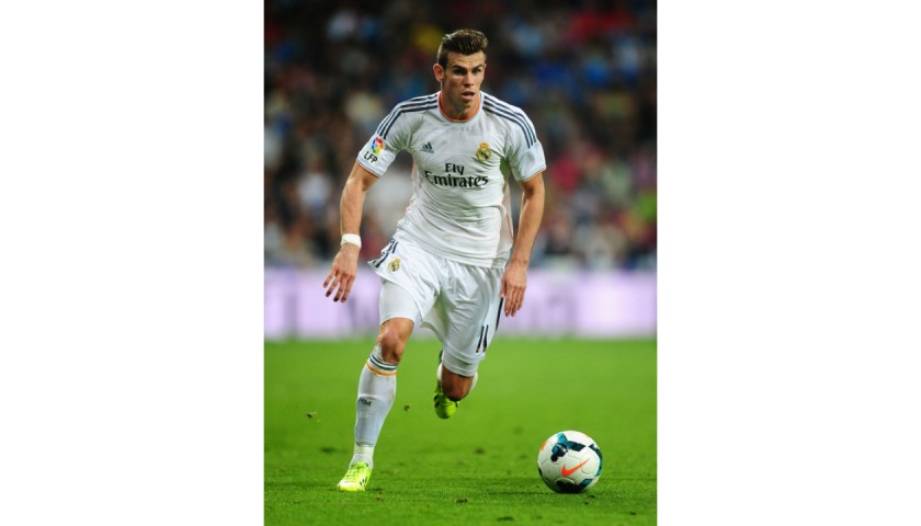 Bale's Match-Issue Signed Shirt, Juventus-Real Madrid 2014