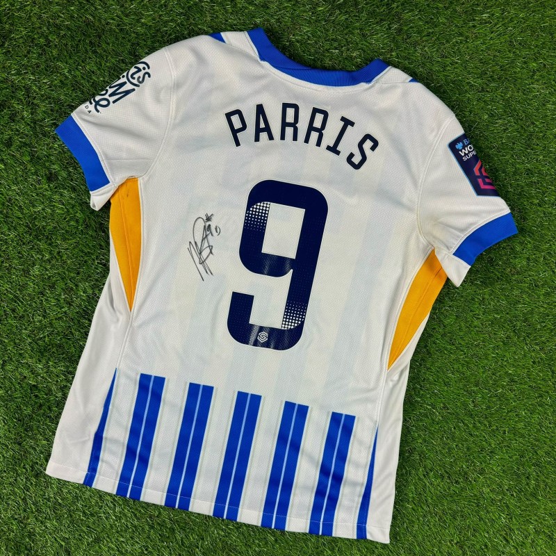 Nikita Parris Brighton 2024–25 Signed Player-Worn Home Football Shirt