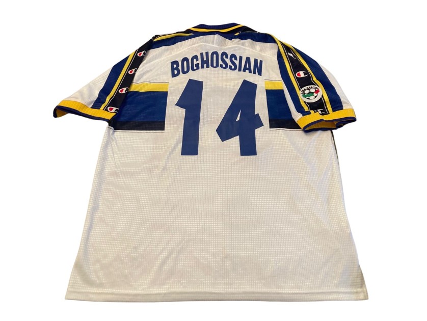 Maglia Boghossian Parma, indossata 1999/00